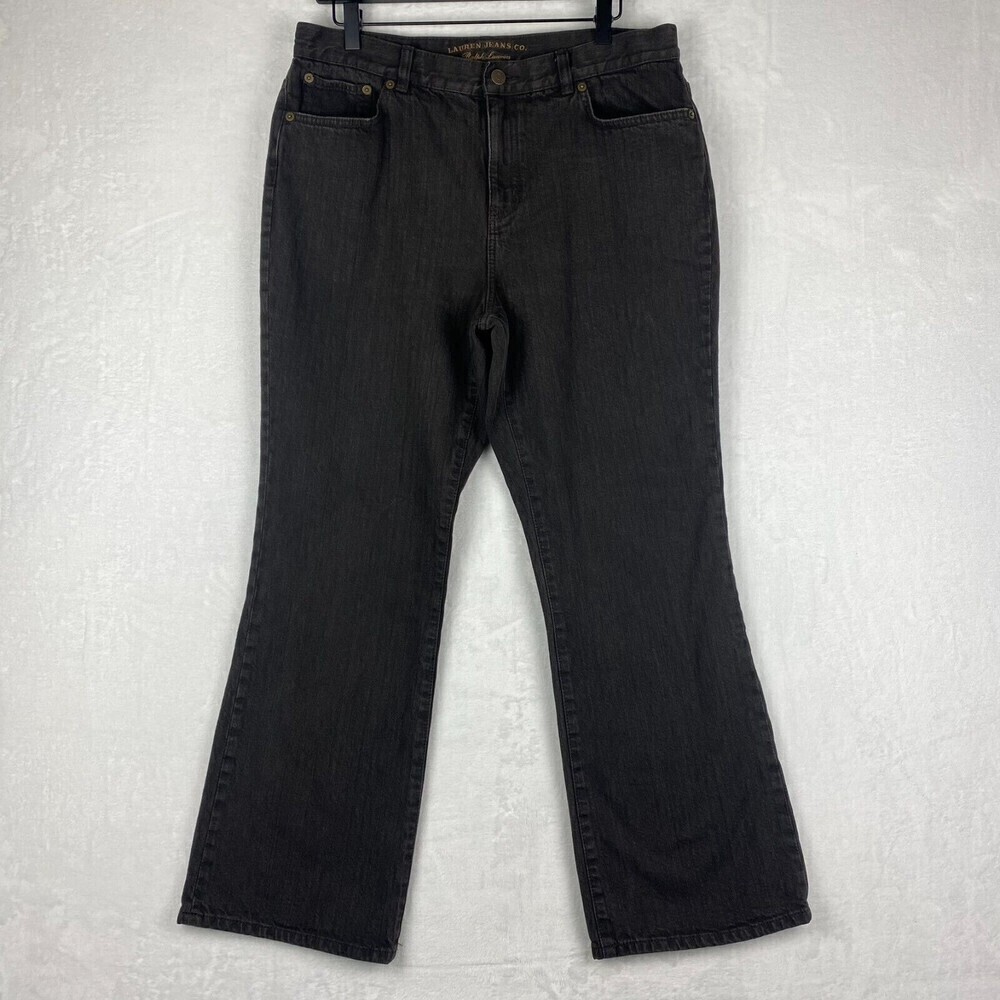 Lauren Jeans Ralph Lauren Womens Size 14 P Pockets Casual Denim Pants